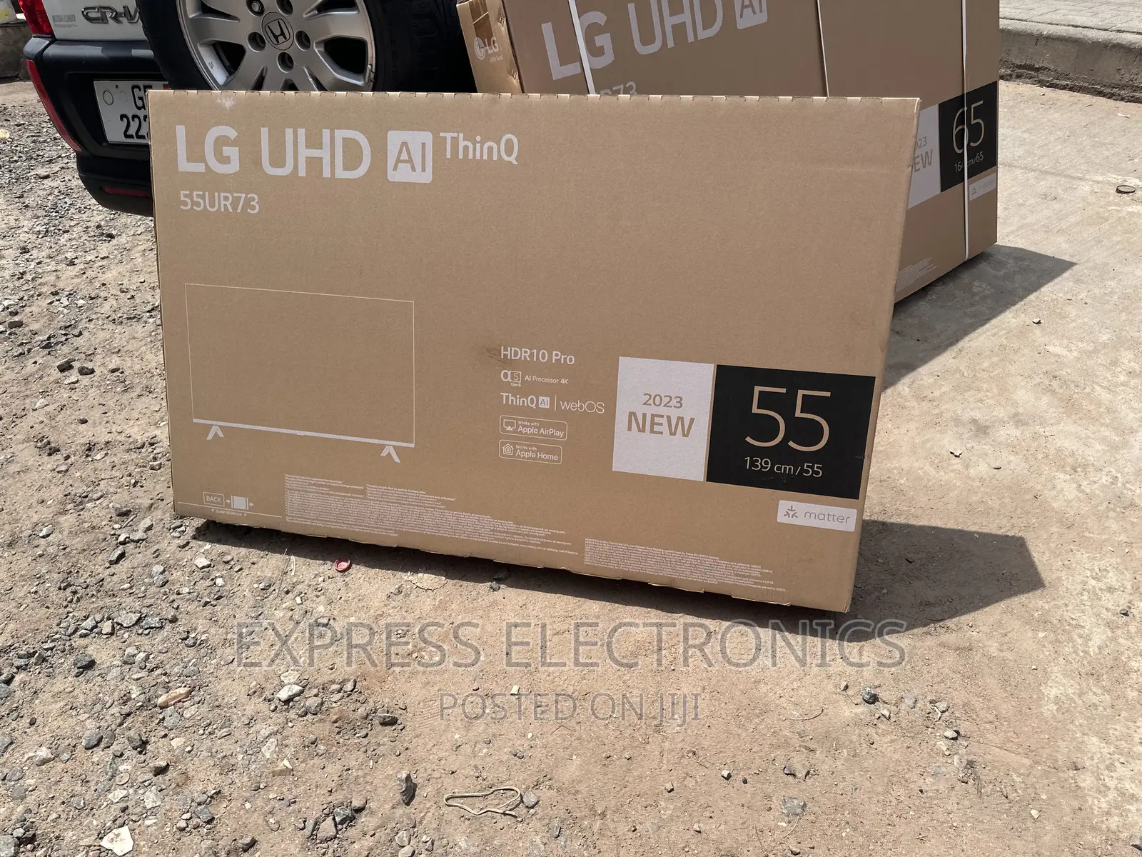 Highly Recommend Tv LG UHD Smart Glossy 55”UR730