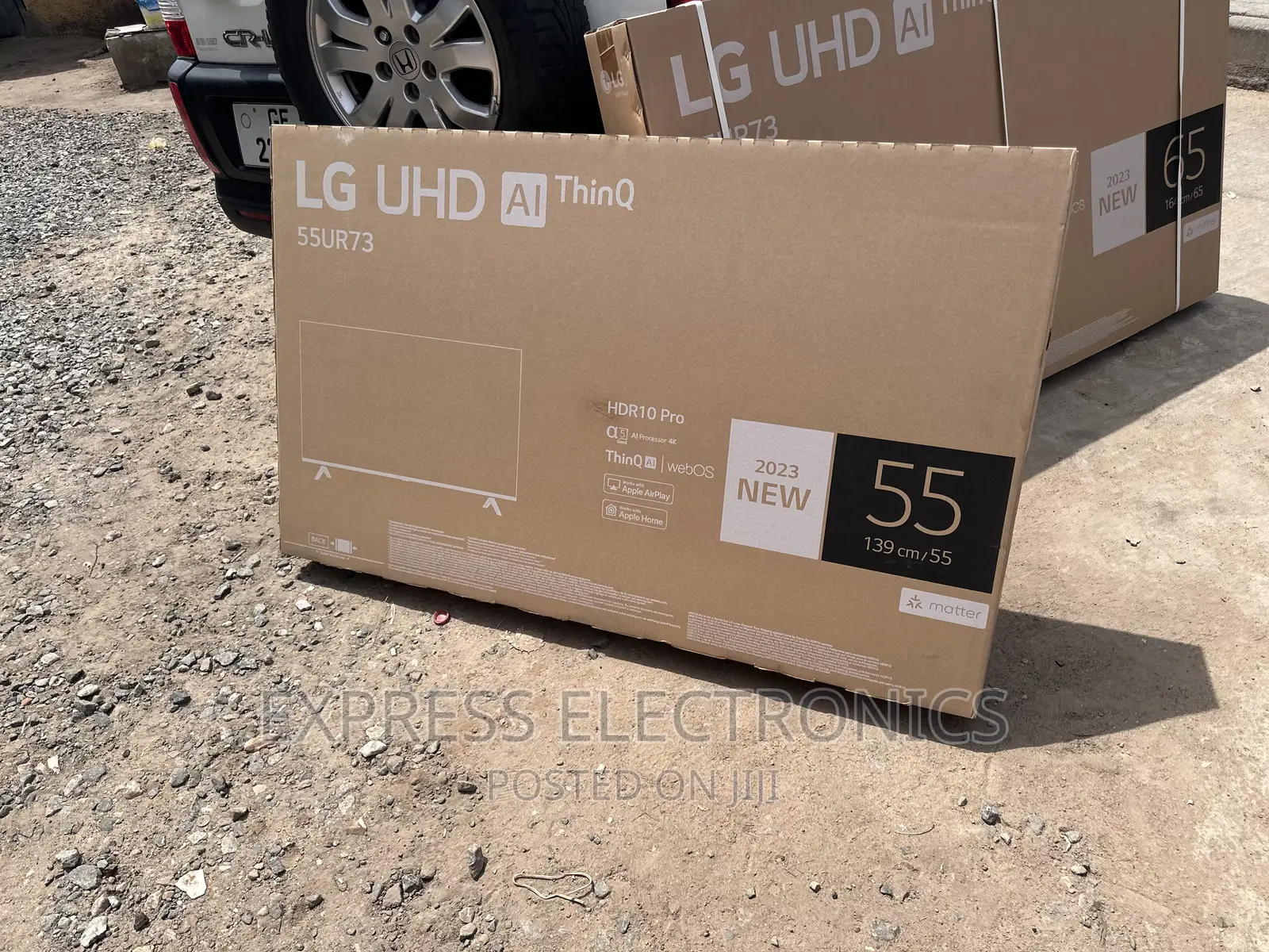 Highly Recommend Tv LG UHD Smart Glossy 55”UR730
