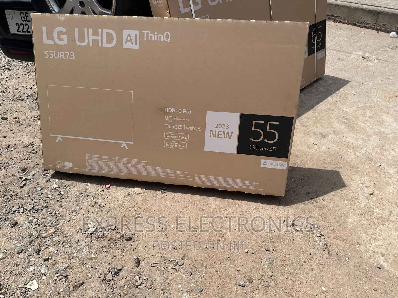 High Brightness New LG UHD Smart LED Screen 55”UR730