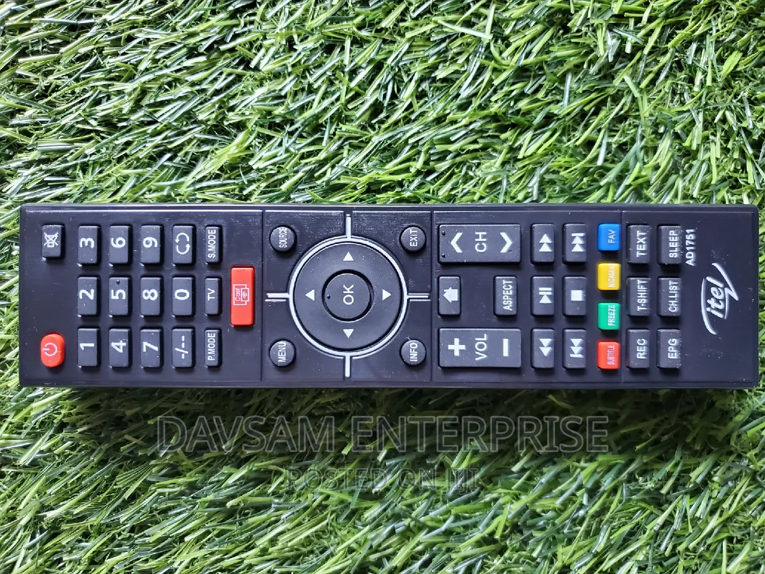 Itel TV Remote