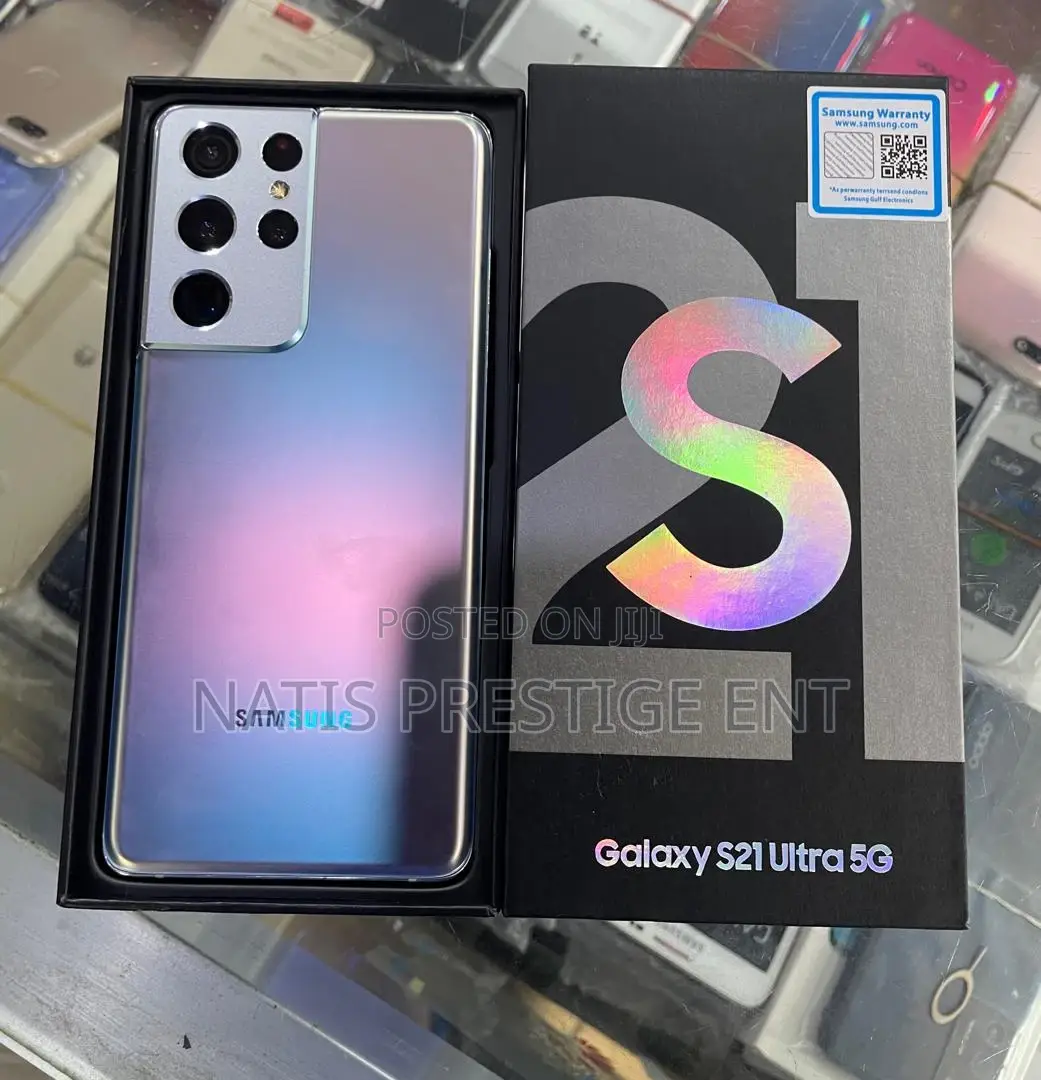 New Samsung Galaxy S21 Ultra 5G 512 GB Silver