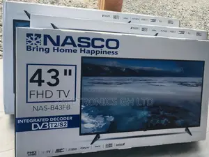 Satelliet Black Nasco 43 Inches Glossy Digital LED Tv 