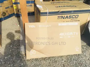 Glossy P635 LED Black TCL Smart UHD 50 Inches Tv