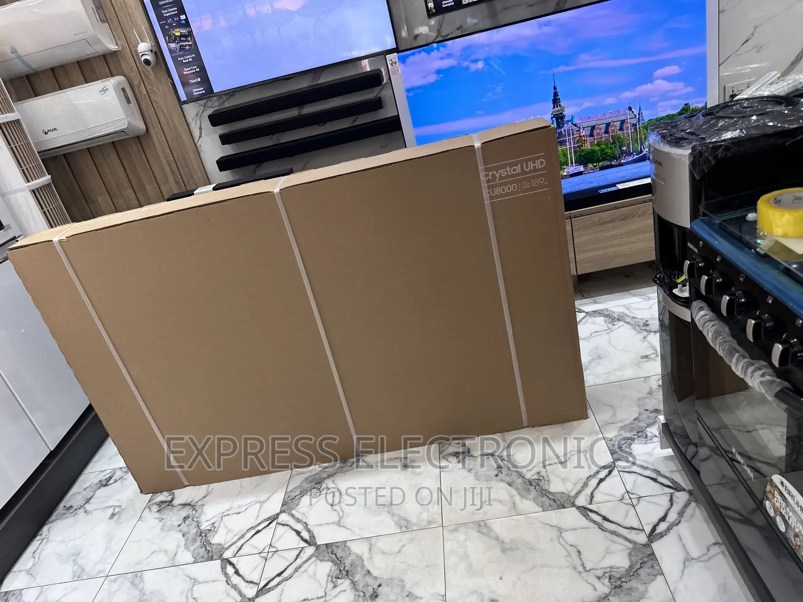 Original Beauty Display UHD Smart Samsung 75”Cu7000 Tv 