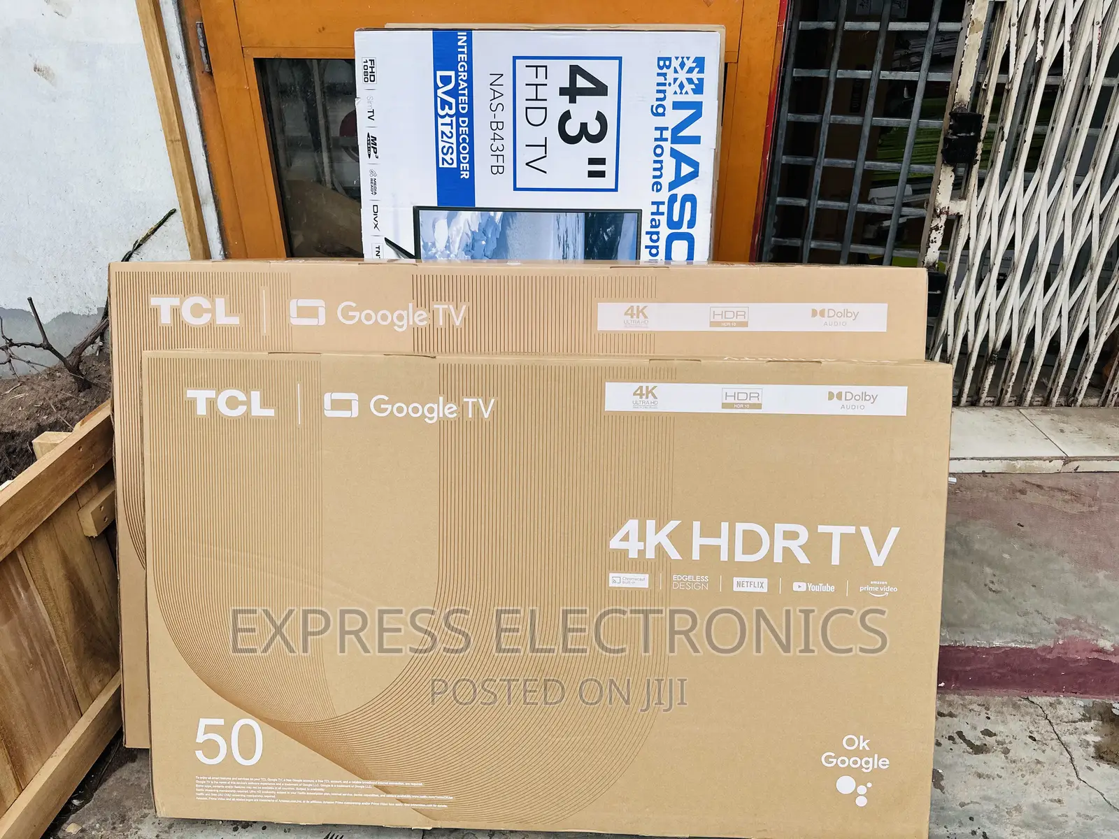 Vivid Pictures UHD Smart 50”P635 Tv TCL LED Screen