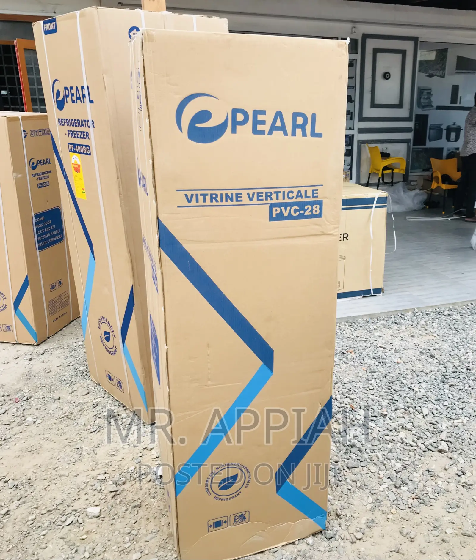 Original Pearl PVC 28,220litres Single Door Electric Fridge