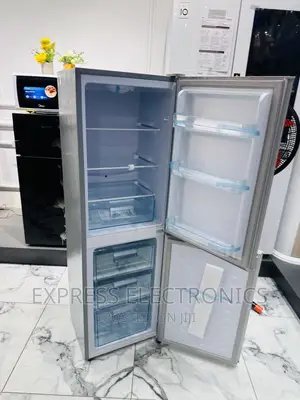 Mesmeric New Nasco Double Door Fridge Nasd2-20fl Grey