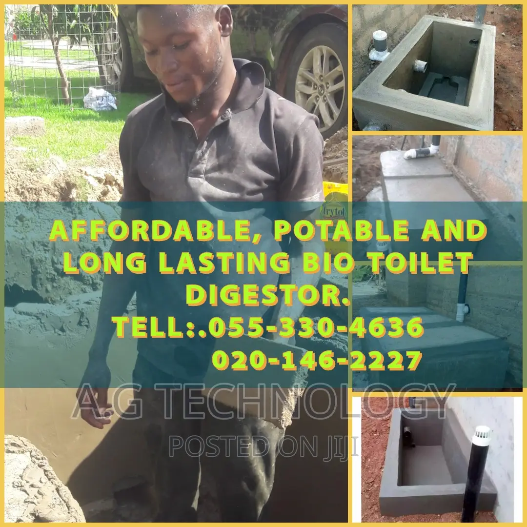 Affordable, Portable and Long Lasting Bio Toilet Digestor.