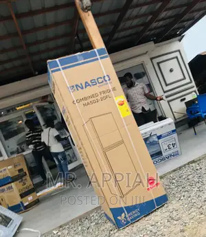 Authentic Nasco Double Door Refrigerator(Nas D2-20fl).