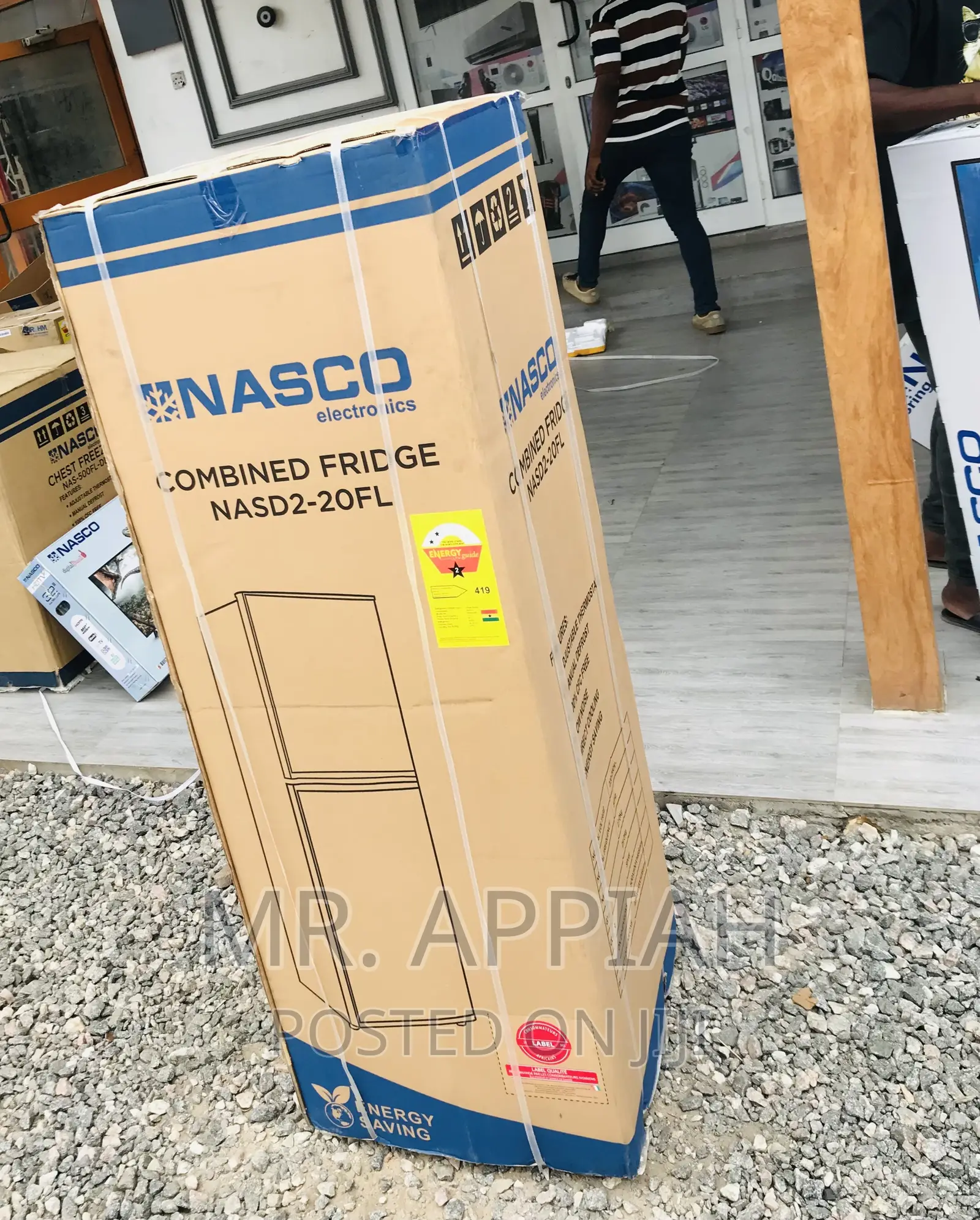 Fast Chilling Nasco Nas D2-20fl Double Door Refrigerator.