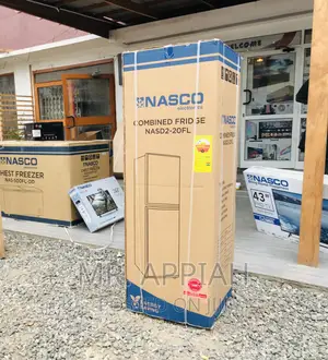 Highly Energy Saving Nasco Nas D2-20fl Double Door Fridge.