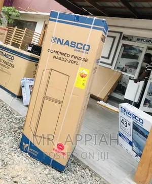 Energy Saving Nasco Double Door Refrigerator(Nas D2-20fl).