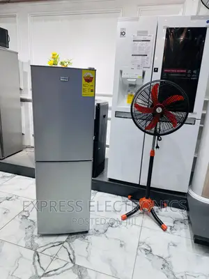 Authentic New Grey Nasco Double Door Fridge Nasd2-20fl