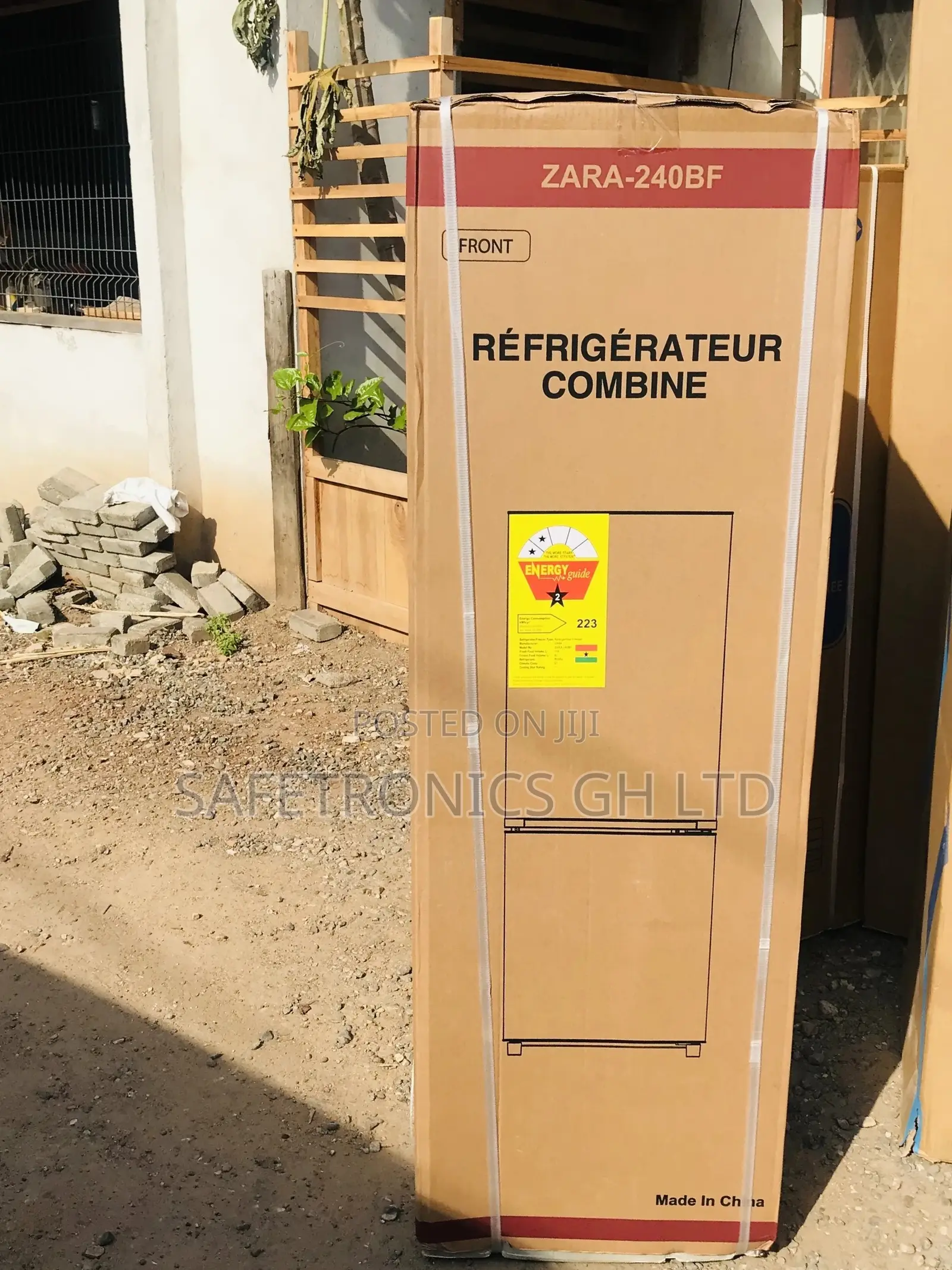 Zara-240bf Lasting Doubledoor Bottomfreezer Fridge