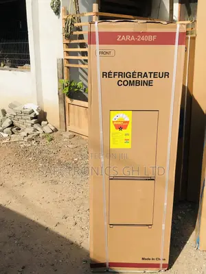 Zara-240bf Lasting Doubledoor Bottomfreezer Fridge
