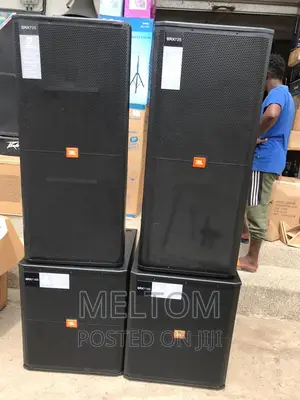 Jbl Full Range Speaker And Single Bass Sub Speaker Set