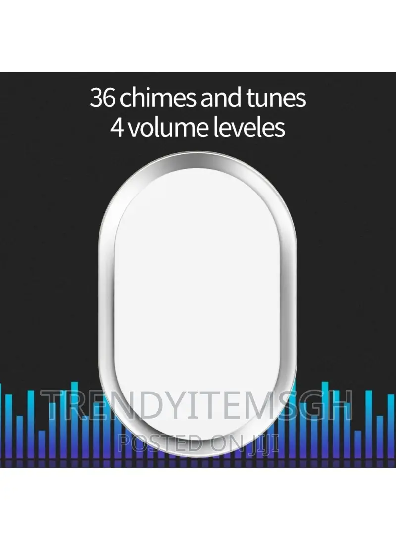 300m Wireless Waterproof Remote Doorbell