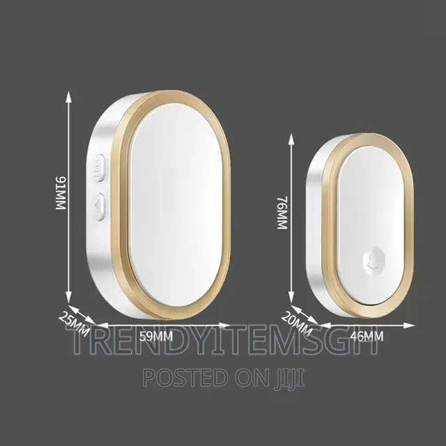 300m Wireless Waterproof Remote Doorbell