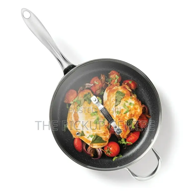 The ROCK by Starfrit 12" Deep Fry Pan With Lid