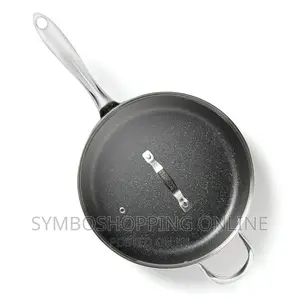 The ROCK by Starfrit 12" Deep Fry Pan With Lid