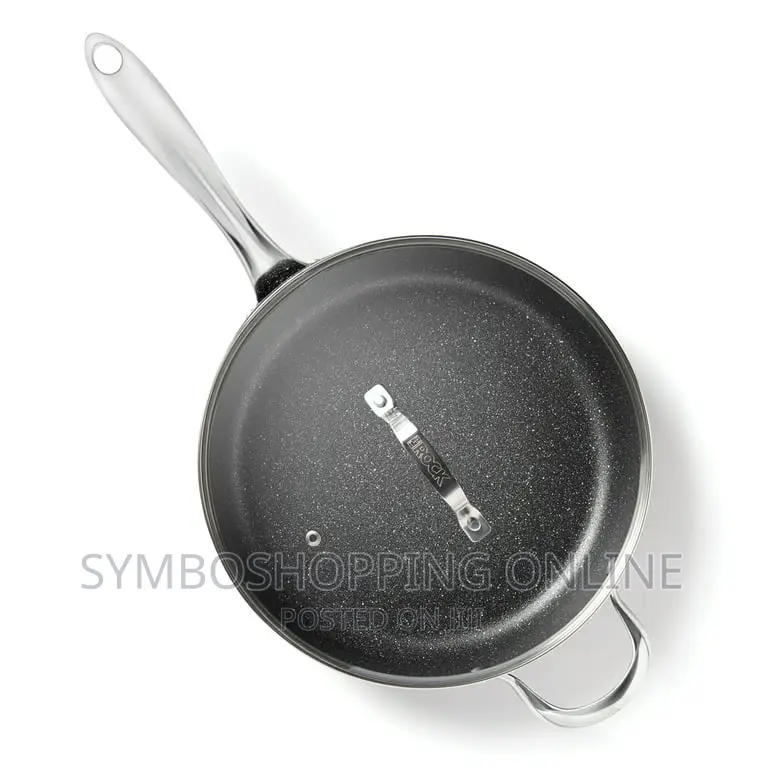 The ROCK by Starfrit 12" Deep Fry Pan With Lid