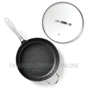 The ROCK by Starfrit 12" Deep Fry Pan With Lid