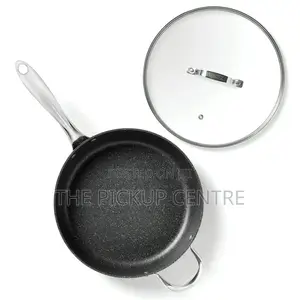 The ROCK by Starfrit 12" Deep Fry Pan With Lid