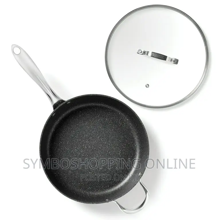 The ROCK by Starfrit 12" Deep Fry Pan With Lid