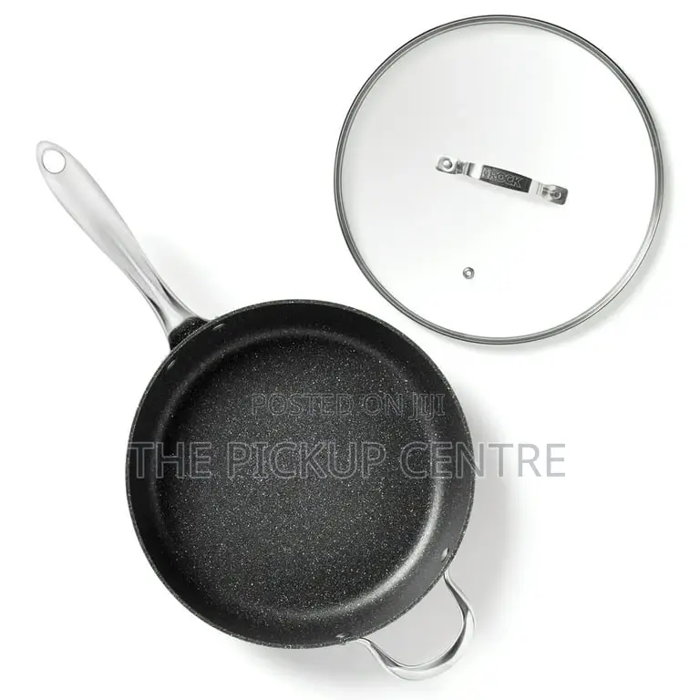The ROCK by Starfrit 12" Deep Fry Pan With Lid
