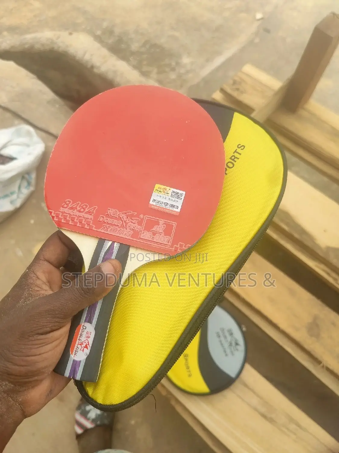 Double Fish Table Tennis Racket (Bat)