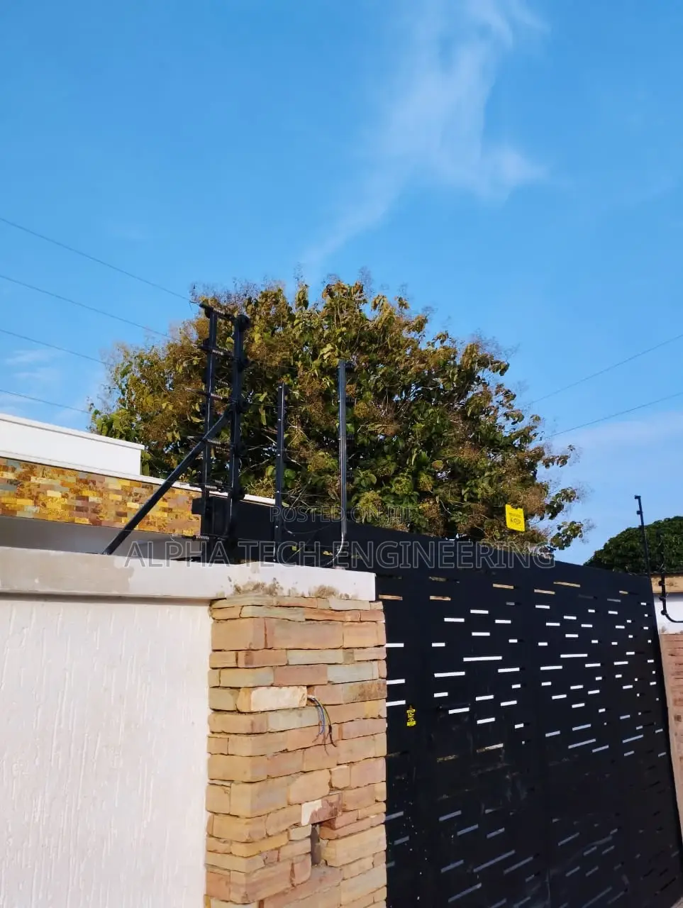 Electric Fence / CCTV Camera Installation