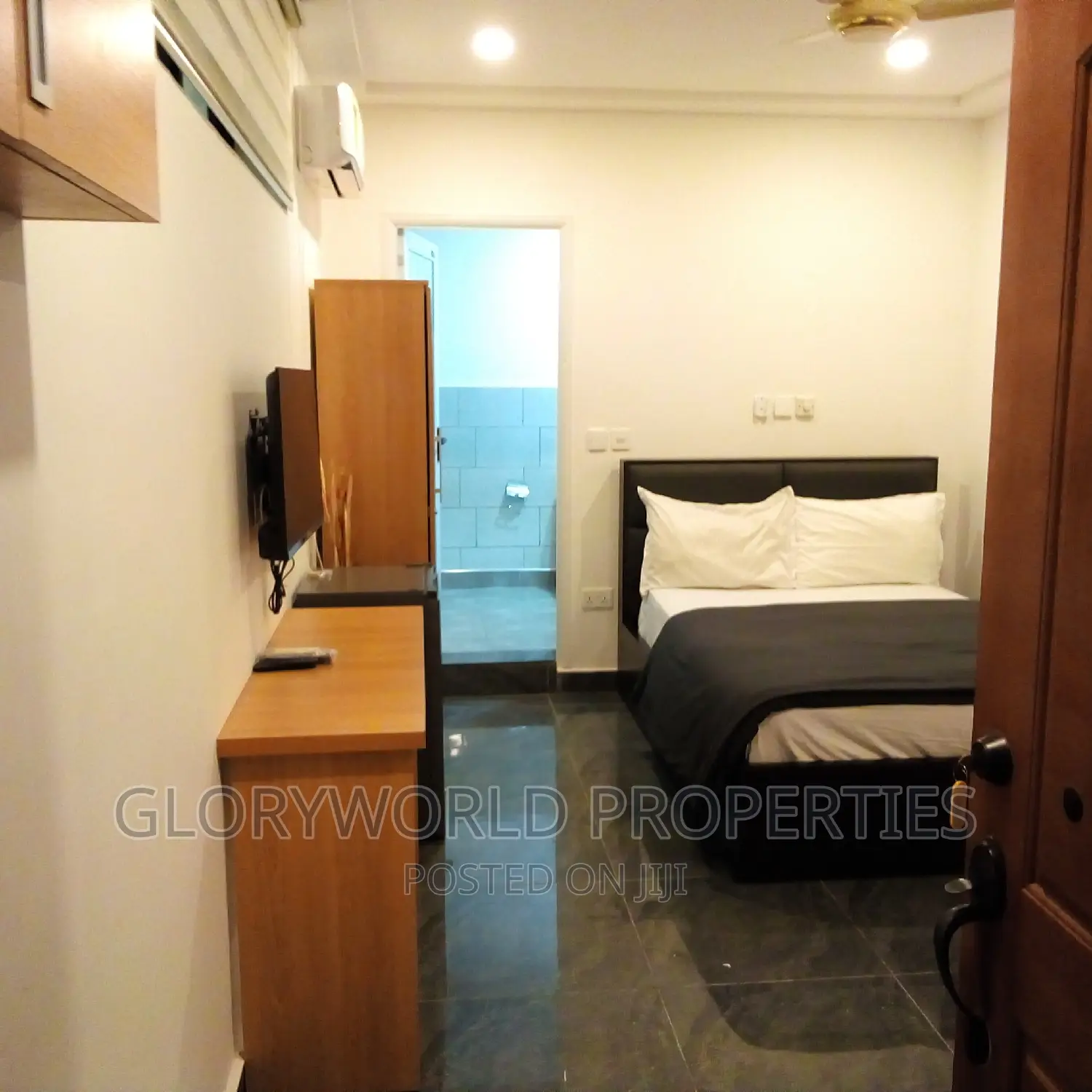 Spacious Furnished Studio Apartment at East Legon