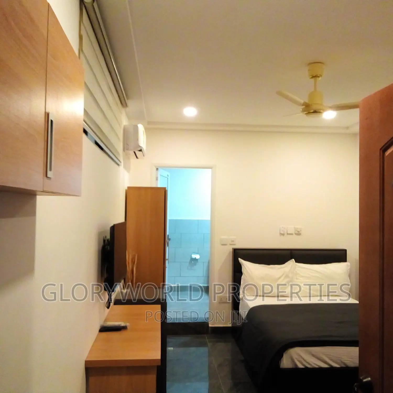 Spacious Furnished Studio Apartment at East Legon