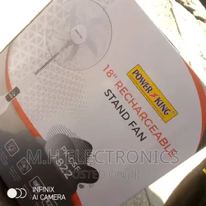 Brand New Chargeable Standing Fan