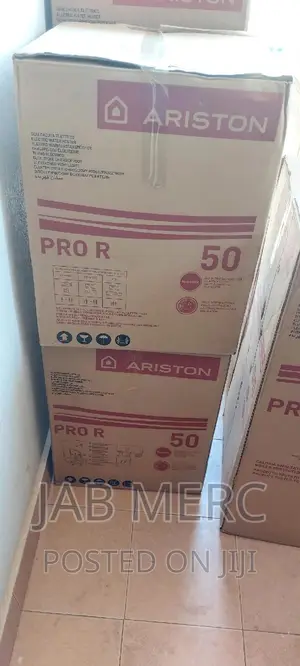 Instant Water Heater 50 Liters Ariston Pro R White Boiler