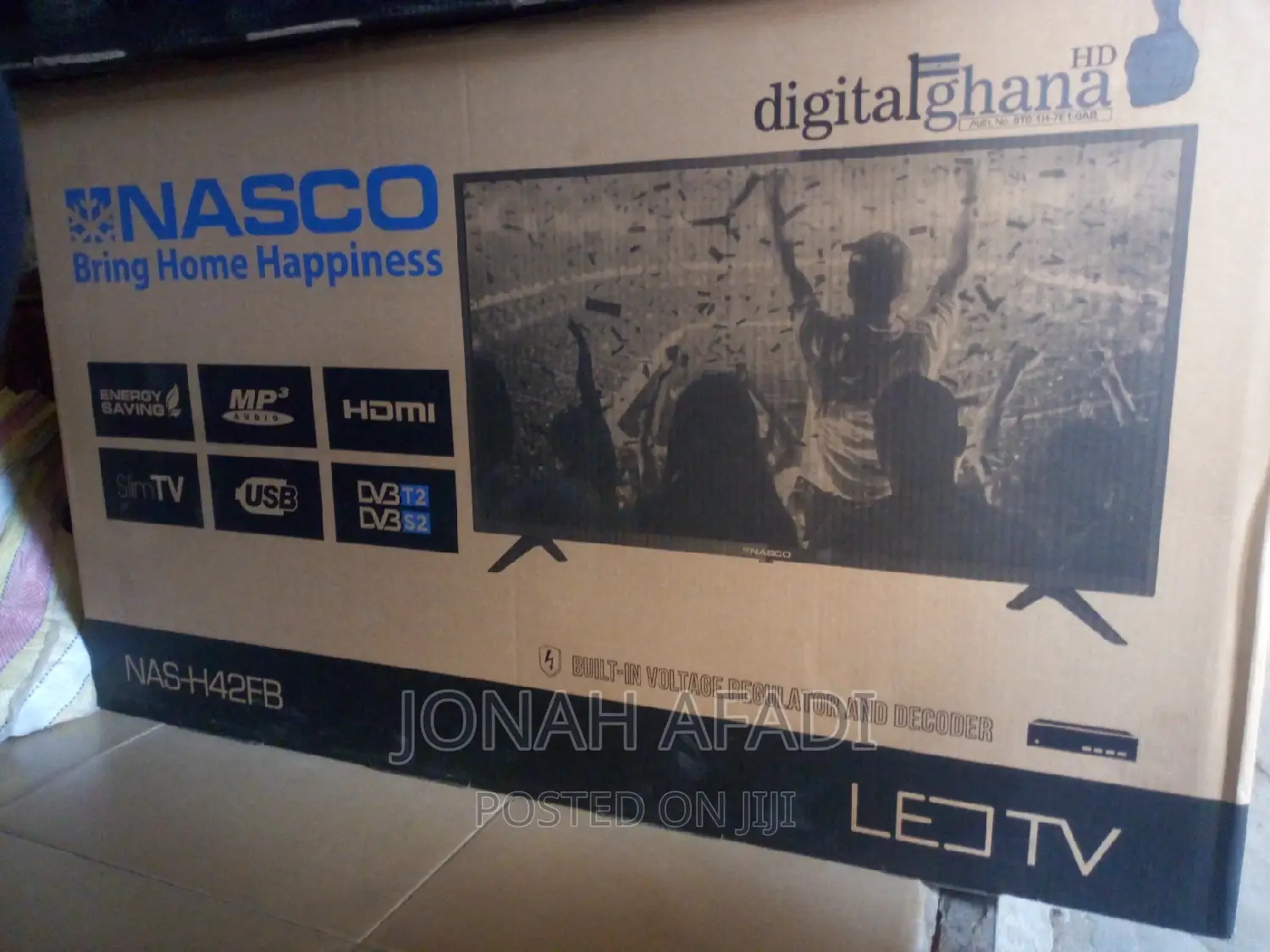 Nasco 43′′ Digital and Satellite Led Tv
