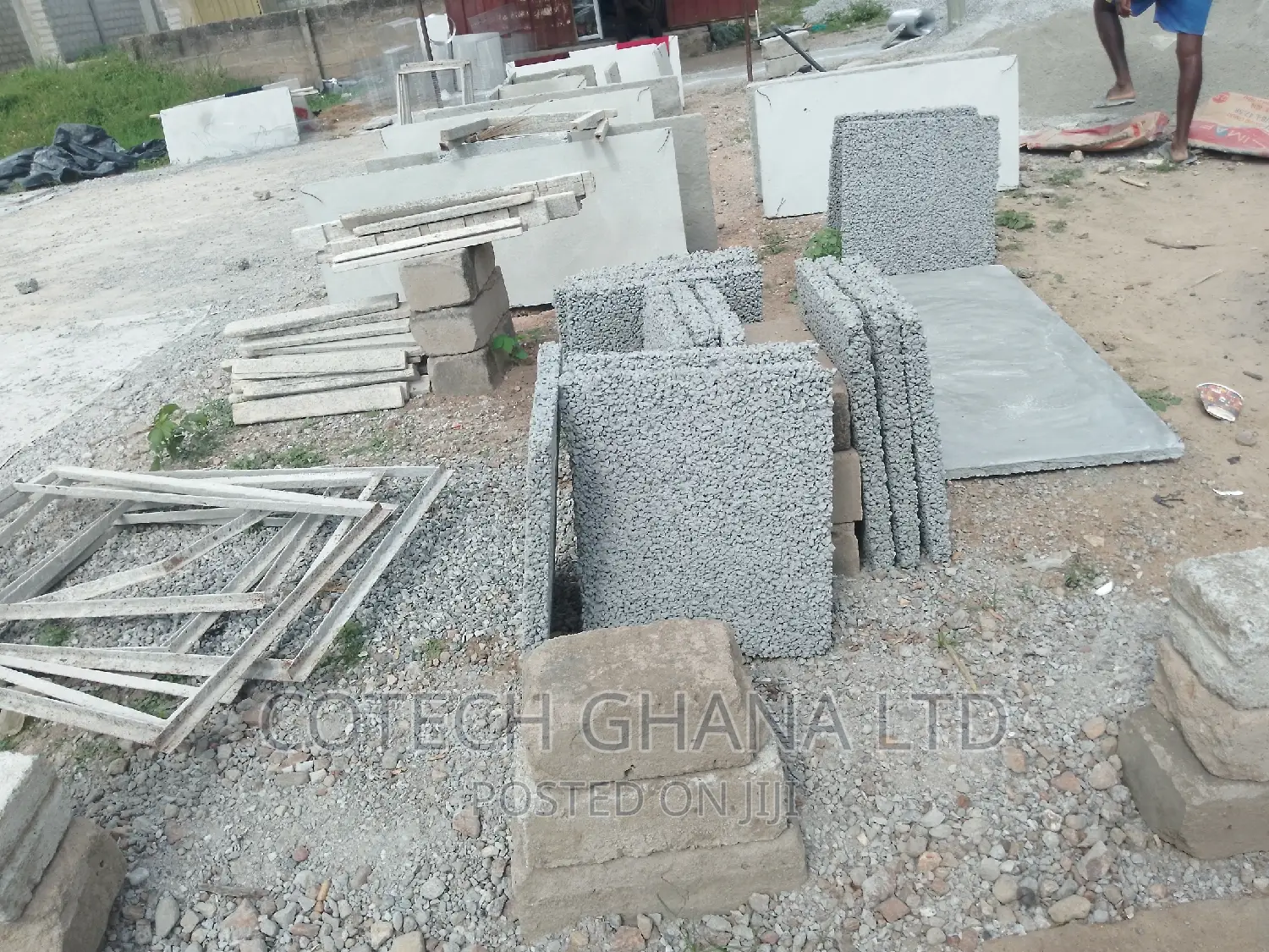 Bio Digester Slabs and Accessories
