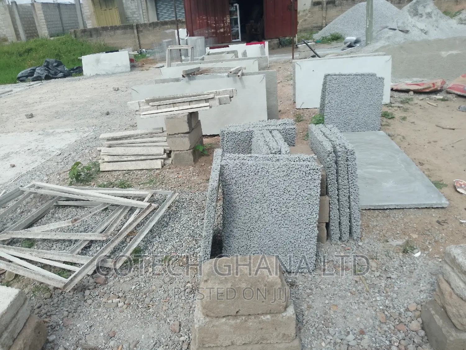 Bio Digester Slabs and Accessories