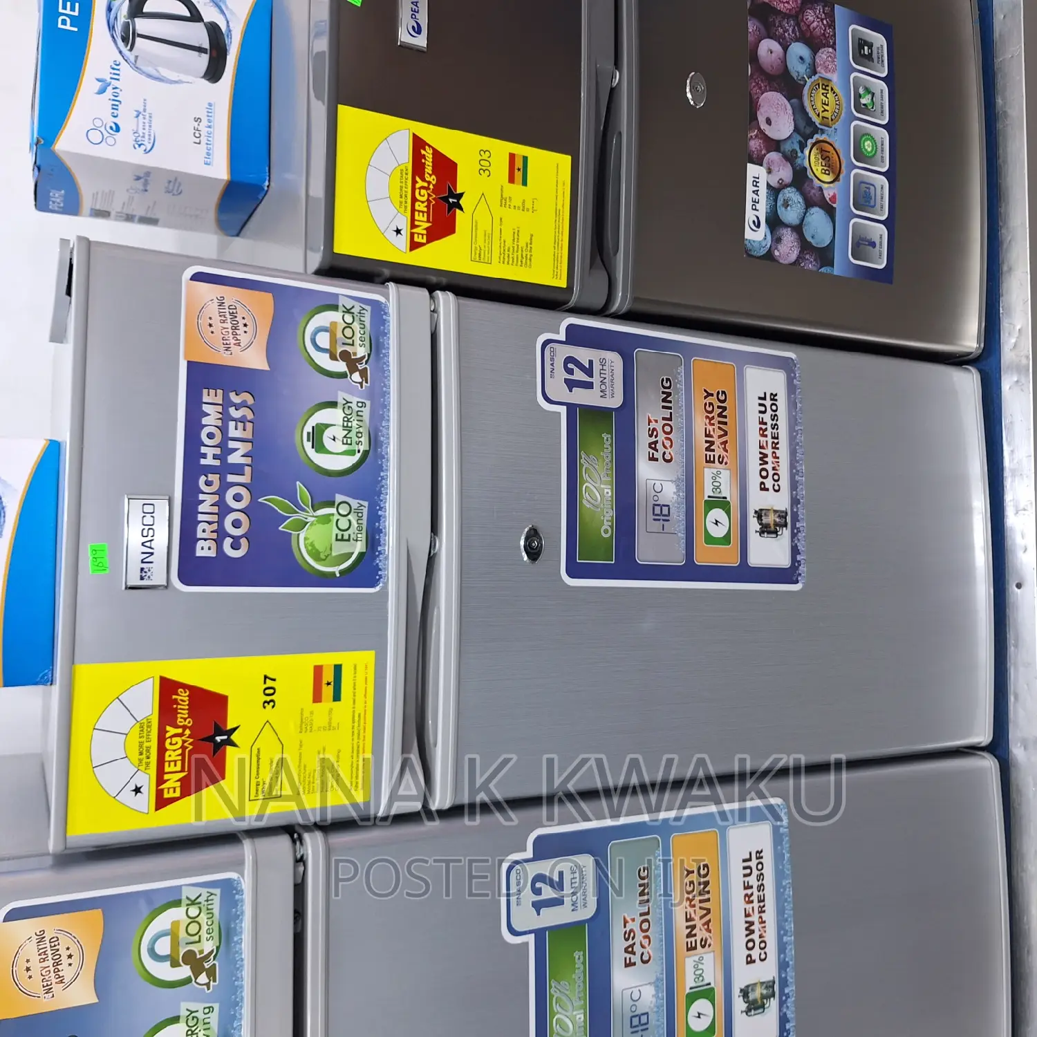 Pf2-12 95litrs_double Door Fridge Nasco Top Freezer