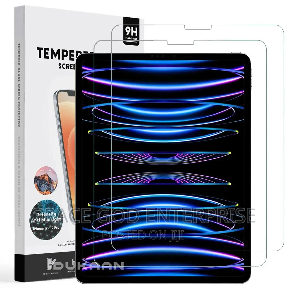 Original Tempered Glass for iPad 12.9 Inches