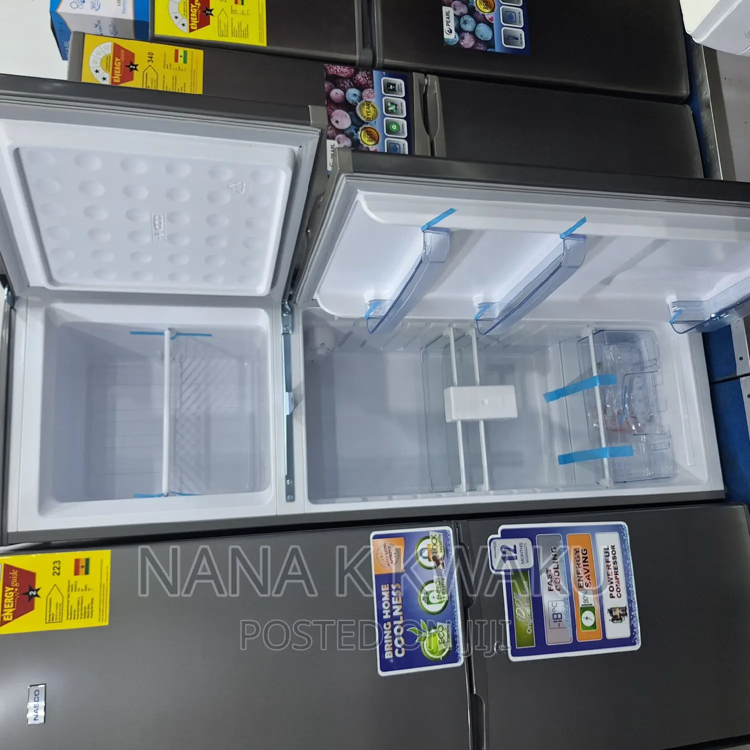 Top Freezer Pearl_166liters Double Door Fridge _Pf270