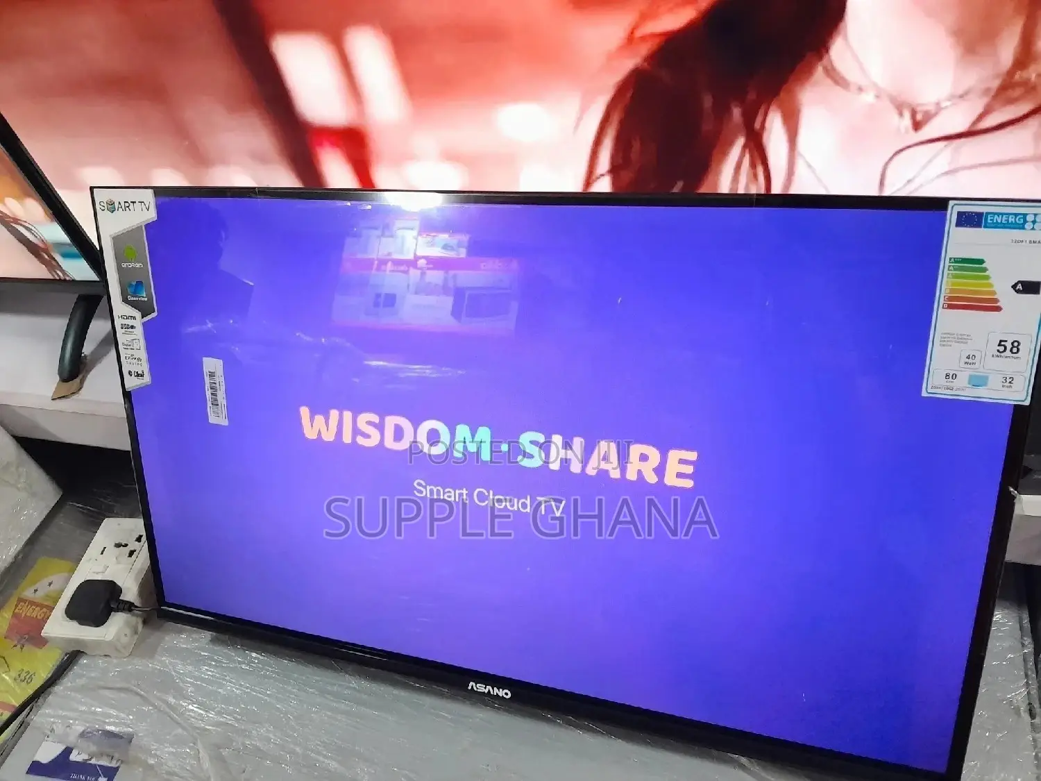 Brand New Asano 32inches Smart Tv