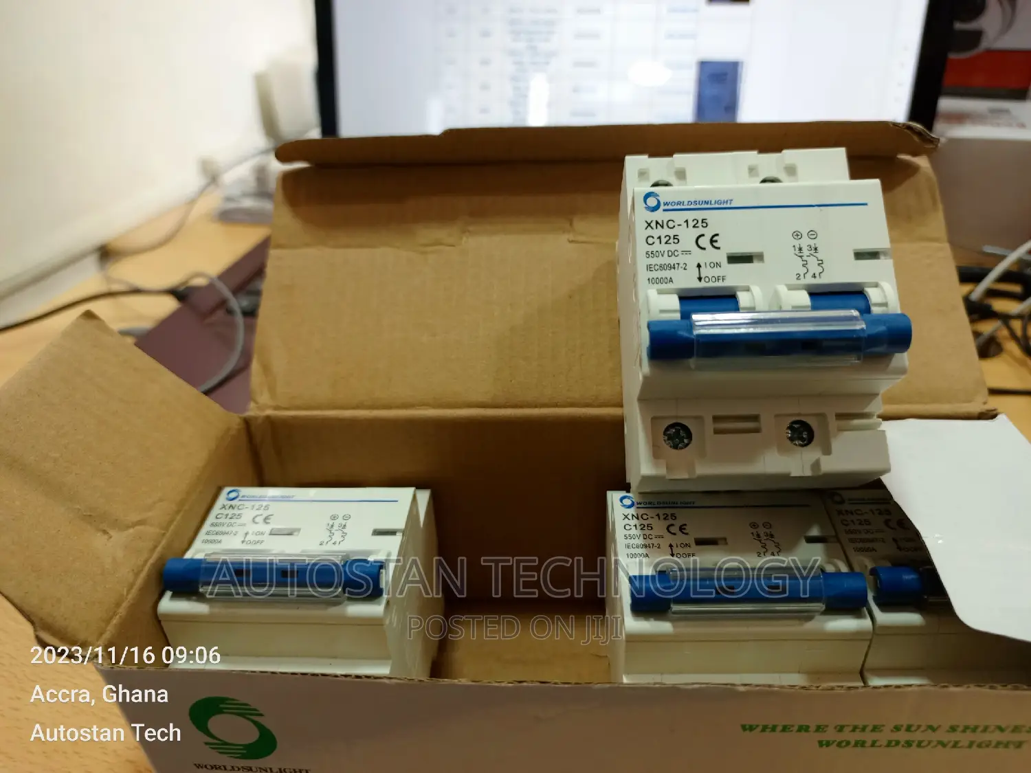 125A DC Circuit Breaker