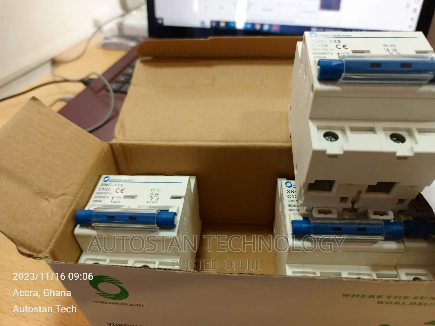 125A DC Circuit Breaker