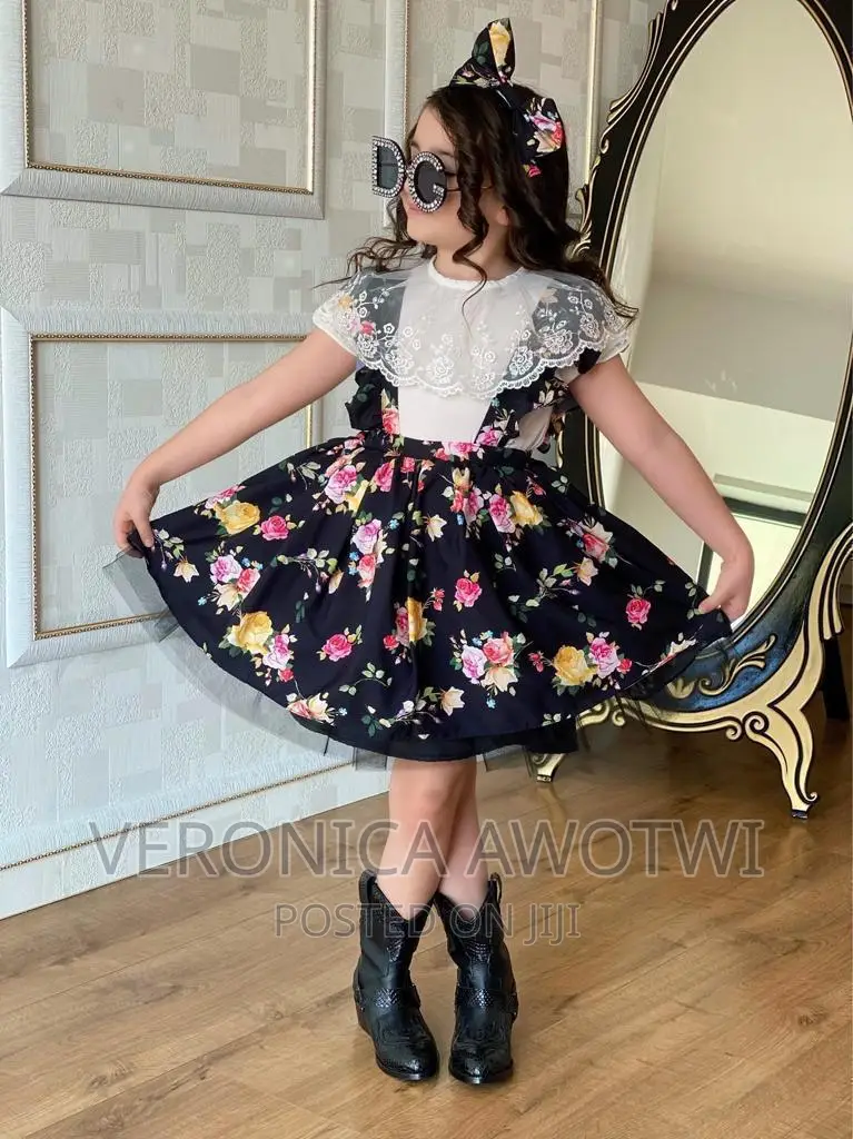 Floral Skirt and Blouse