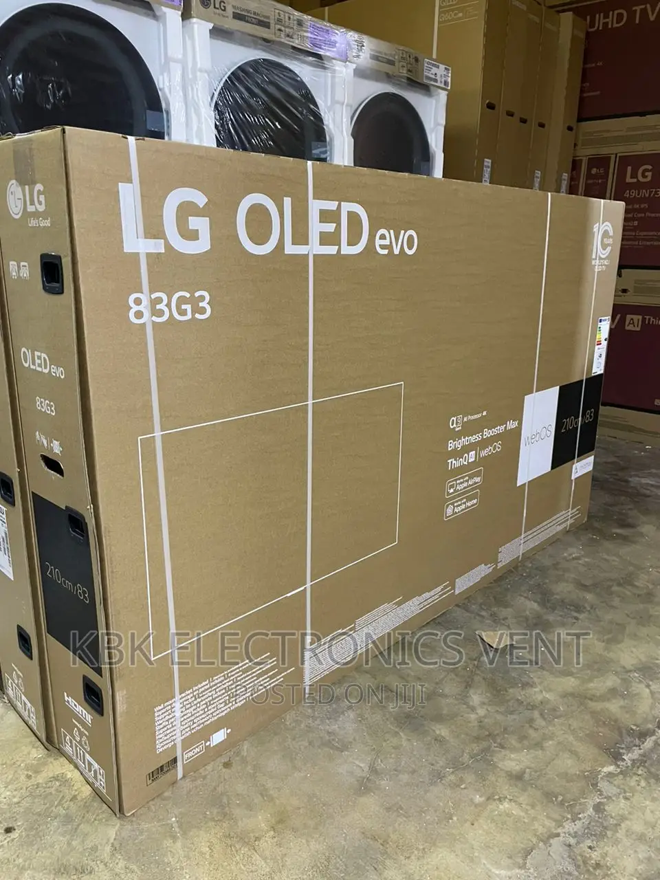 Lg 83g3 Oled-evo Smart Satellite Digital Led Tv