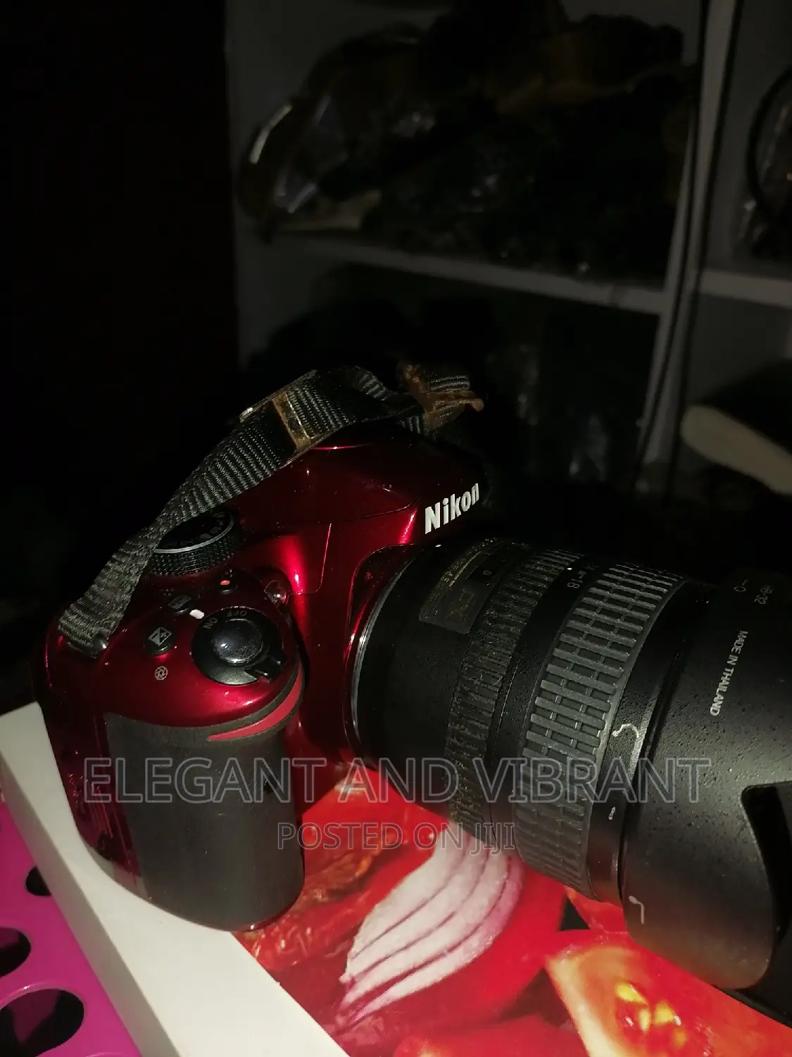 Nikon D3200 in Purple Colour Abroad Use Condition