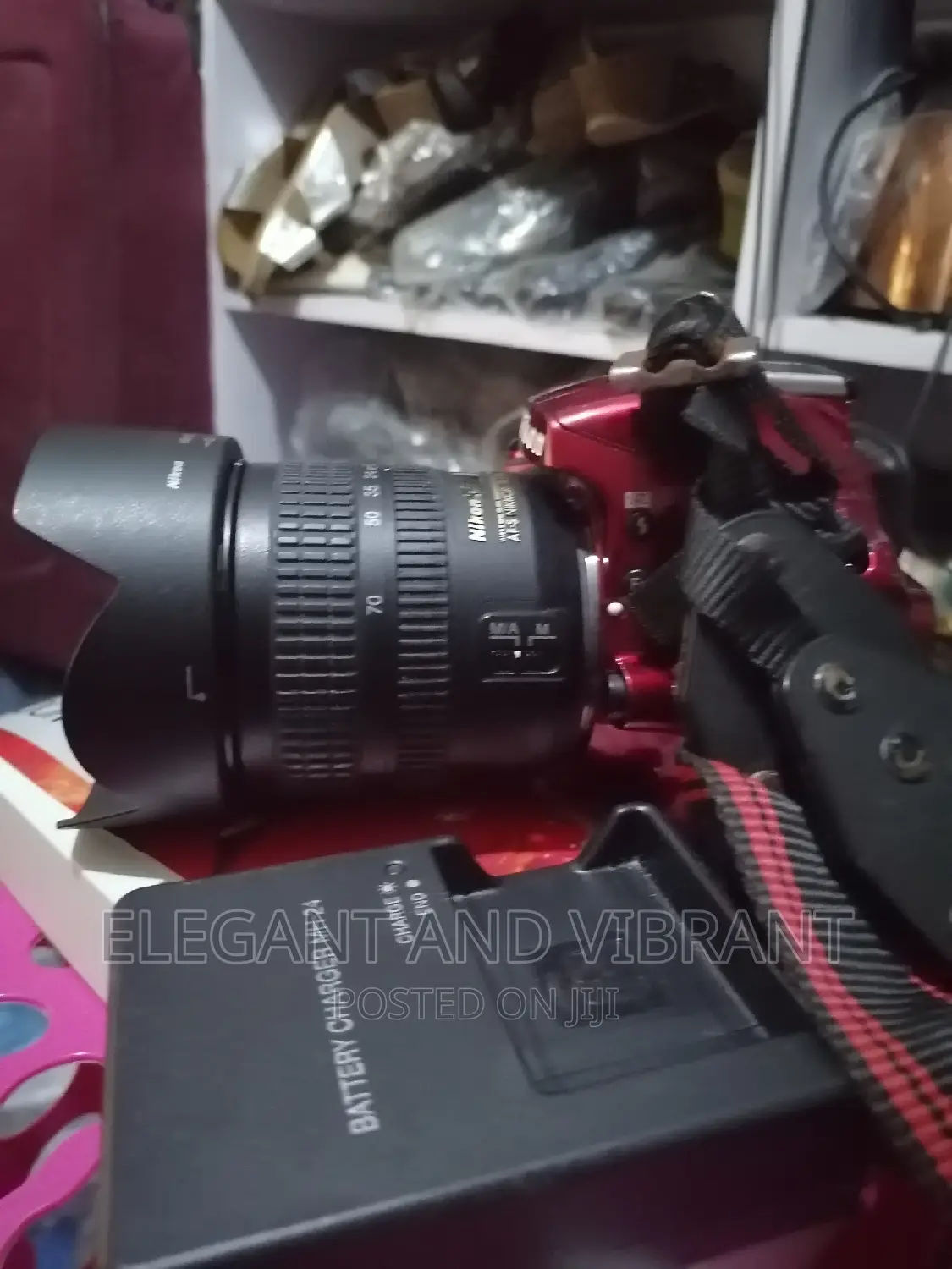 Nikon D3200 in Purple Colour Abroad Use Condition