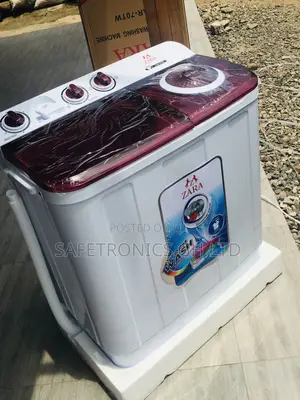 Semiautomatic Topload Washingmachine Red/White 7kg Zara