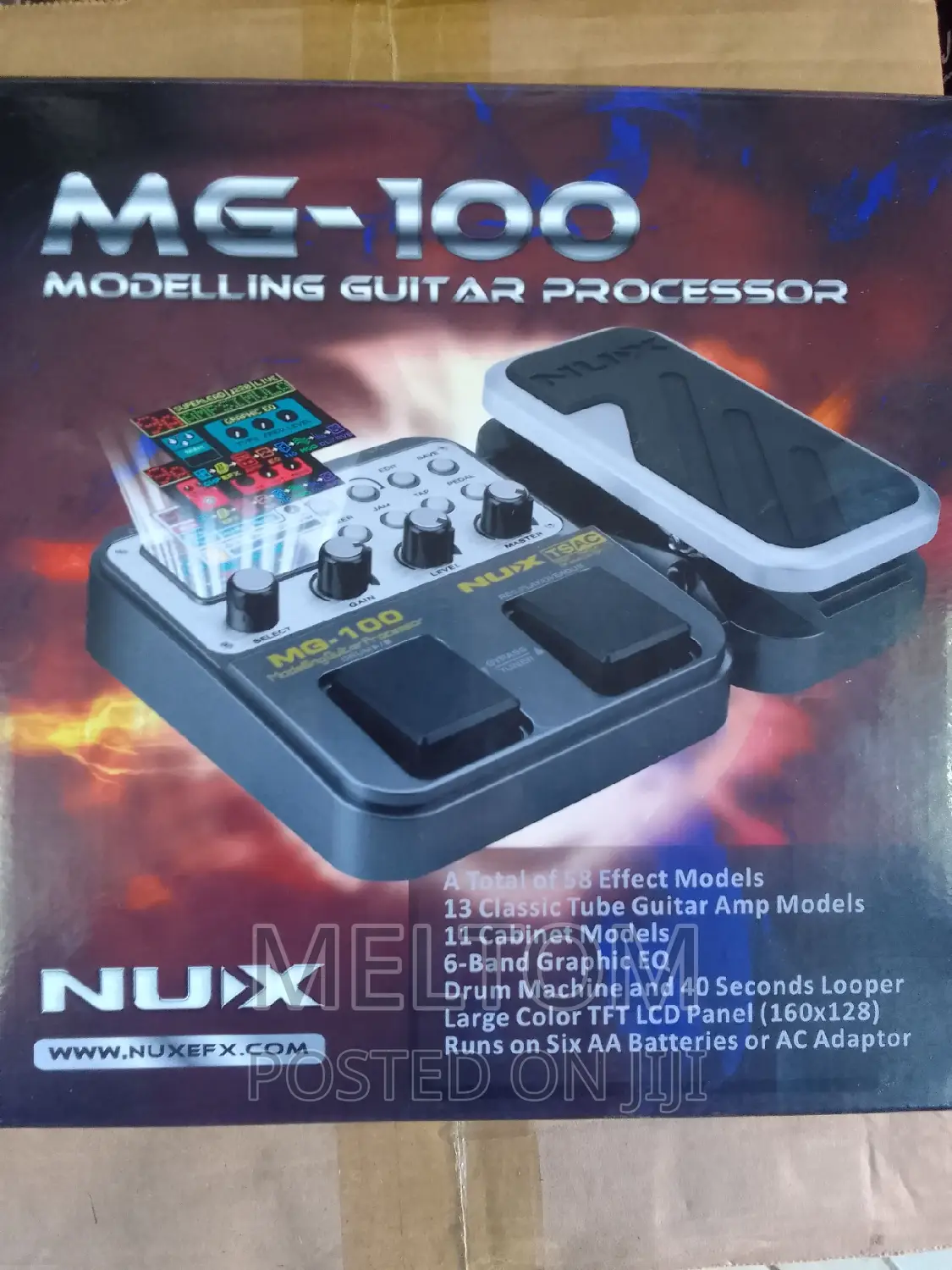Nux Mg-100 Modelling Guitar Processor/Effect